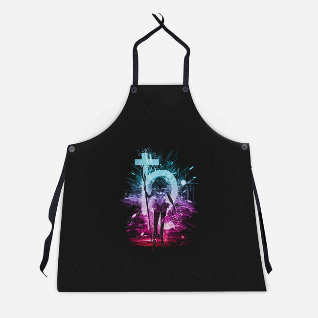 Saturn Storm-unisex kitchen apron-kharmazero