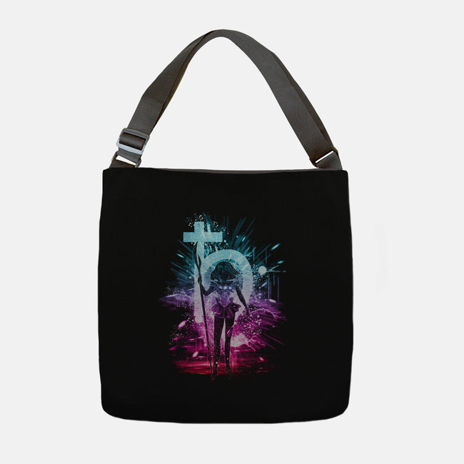 Saturn Storm-none adjustable tote bag-kharmazero