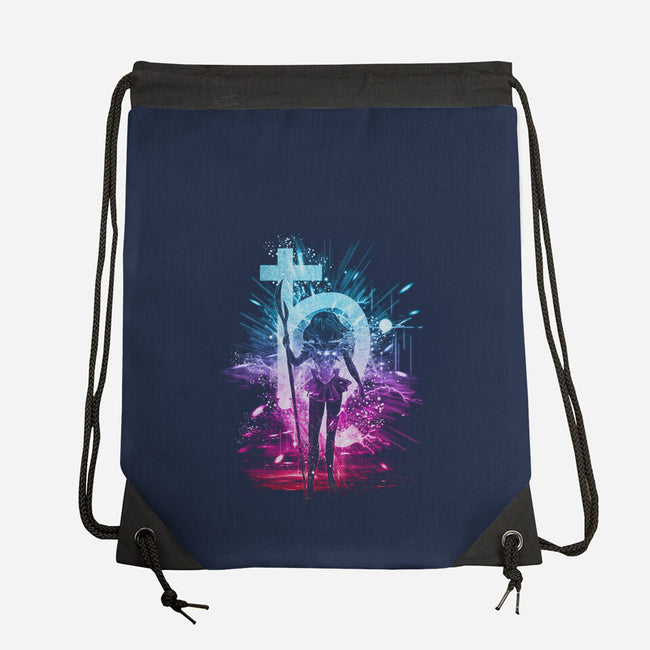 Saturn Storm-none drawstring bag-kharmazero