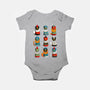 Cat Nutcracker-baby basic onesie-Vallina84