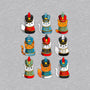 Cat Nutcracker-unisex crew neck sweatshirt-Vallina84