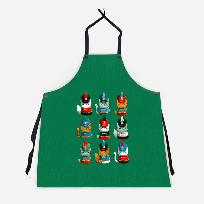 Cat Nutcracker-unisex kitchen apron-Vallina84