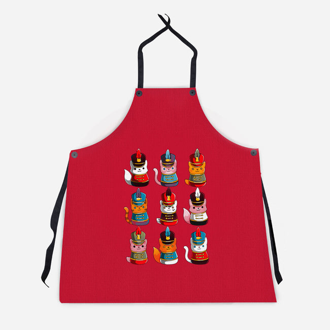 Cat Nutcracker-unisex kitchen apron-Vallina84