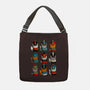 Cat Nutcracker-none adjustable tote bag-Vallina84