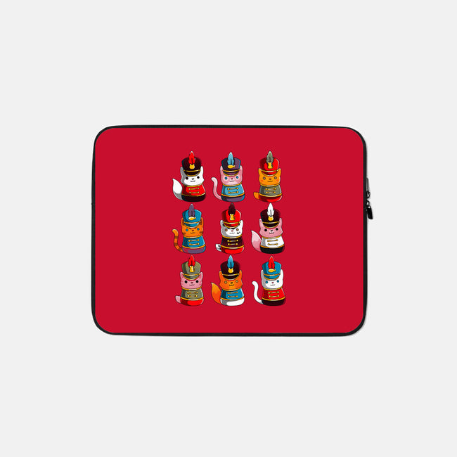 Cat Nutcracker-none zippered laptop sleeve-Vallina84