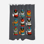 Cat Nutcracker-none polyester shower curtain-Vallina84