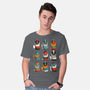 Cat Nutcracker-mens basic tee-Vallina84