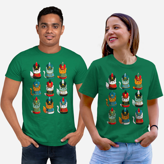 Cat Nutcracker-unisex basic tee-Vallina84