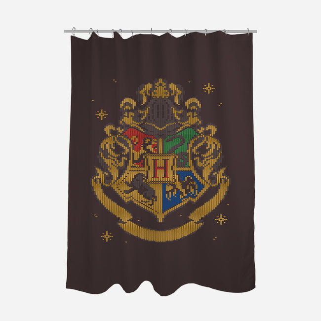 Ugliness And Wizardry-none polyester shower curtain-zawitees