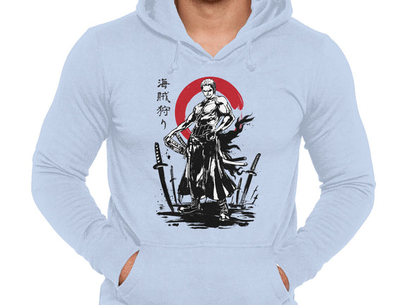 Pirate Hunter Swordsman Sumi-e