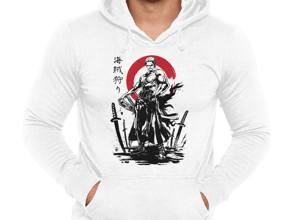 Pirate Hunter Swordsman Sumi-e