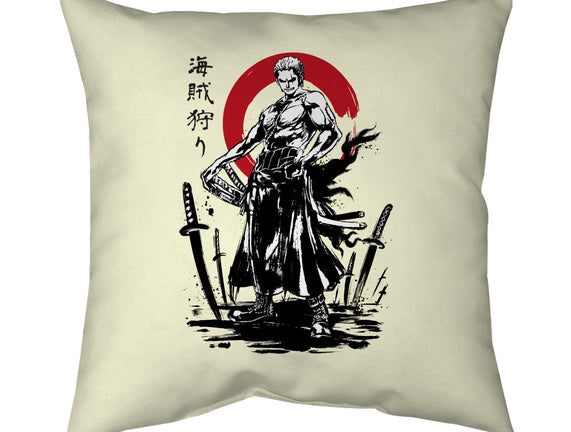 Pirate Hunter Swordsman Sumi-e