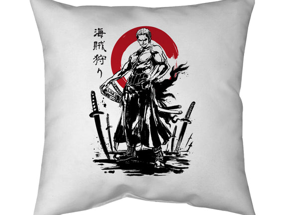 Pirate Hunter Swordsman Sumi-e