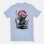 Pirate Hunter Swordsman Sumi-e-mens heavyweight tee-DrMonekers