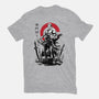 Pirate Hunter Swordsman Sumi-e-mens heavyweight tee-DrMonekers