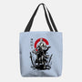 Pirate Hunter Swordsman Sumi-e-none basic tote bag-DrMonekers