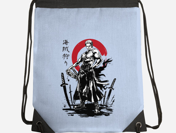 Pirate Hunter Swordsman Sumi-e