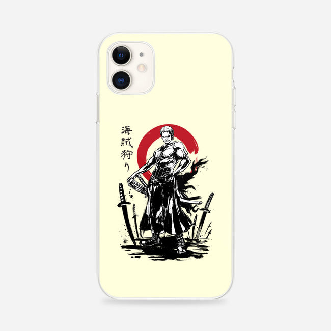 Pirate Hunter Swordsman Sumi-e-iphone snap phone case-DrMonekers