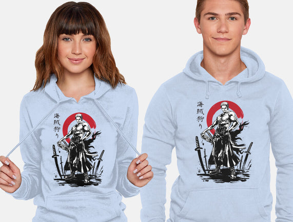 Pirate Hunter Swordsman Sumi-e