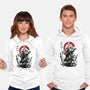 Pirate Hunter Swordsman Sumi-e-unisex pullover sweatshirt-DrMonekers