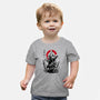 Pirate Hunter Swordsman Sumi-e-baby basic tee-DrMonekers