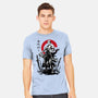 Pirate Hunter Swordsman Sumi-e-mens heavyweight tee-DrMonekers