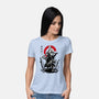 Pirate Hunter Swordsman Sumi-e-womens basic tee-DrMonekers