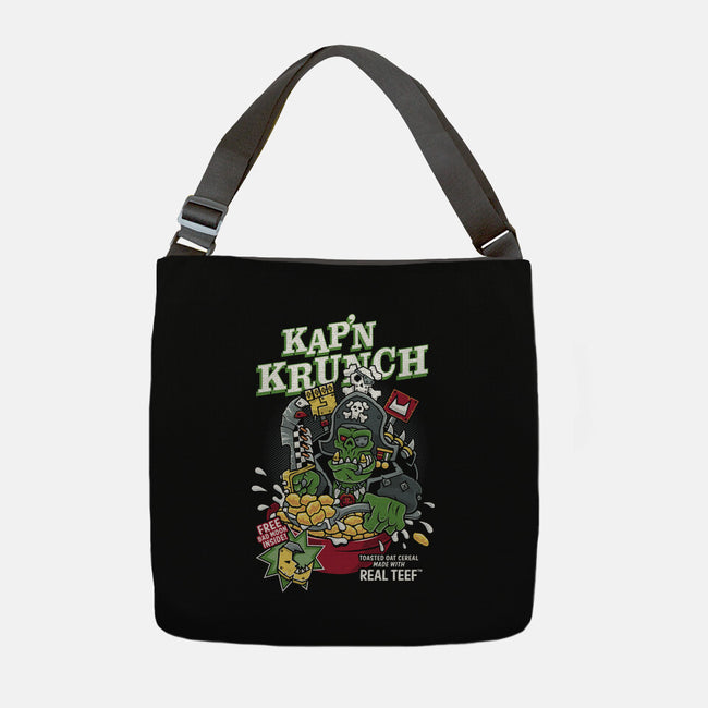 Kap'n Krunch-none adjustable tote bag-Nemons
