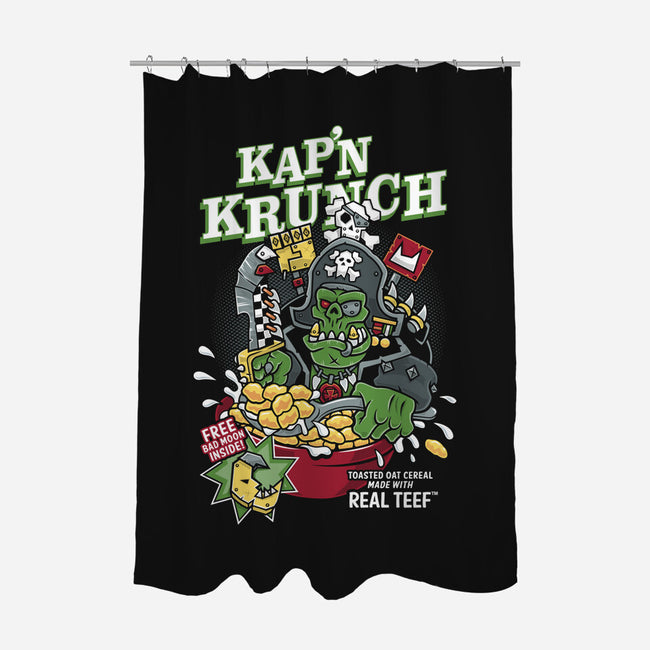 Kap'n Krunch-none polyester shower curtain-Nemons