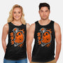 Chainsaw Heart-unisex basic tank-BlancaVidal