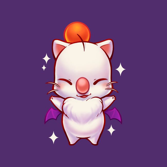 Cute Moogle Hug-none removable cover w insert throw pillow-BlancaVidal