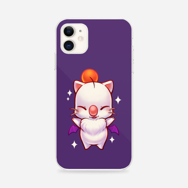 Cute Moogle Hug-iphone snap phone case-BlancaVidal