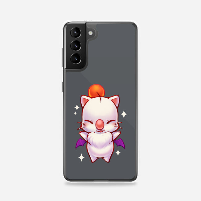 Cute Moogle Hug-samsung snap phone case-BlancaVidal