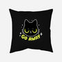 Sassy Cat-none removable cover throw pillow-BlancaVidal