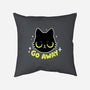 Sassy Cat-none removable cover throw pillow-BlancaVidal