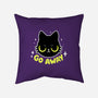 Sassy Cat-none removable cover throw pillow-BlancaVidal