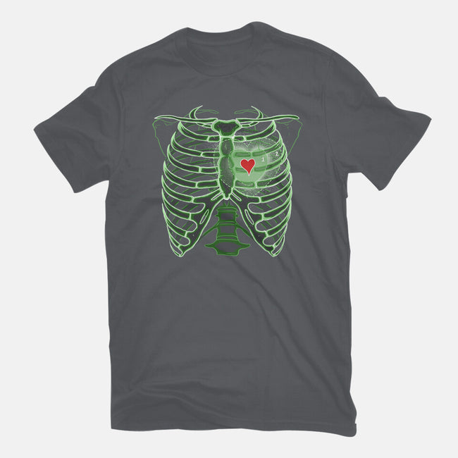 Grinch's Heart-mens basic tee-IKILO