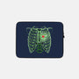 Grinch's Heart-none zippered laptop sleeve-IKILO
