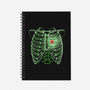 Grinch's Heart-none dot grid notebook-IKILO