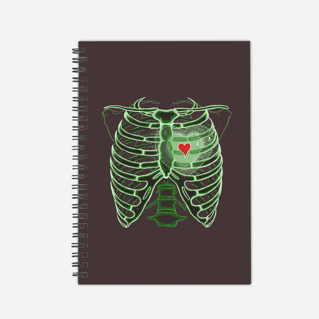 Grinch's Heart-none dot grid notebook-IKILO