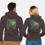 Grinch's Heart-unisex zip-up sweatshirt-IKILO