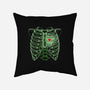 Grinch's Heart-none removable cover w insert throw pillow-IKILO