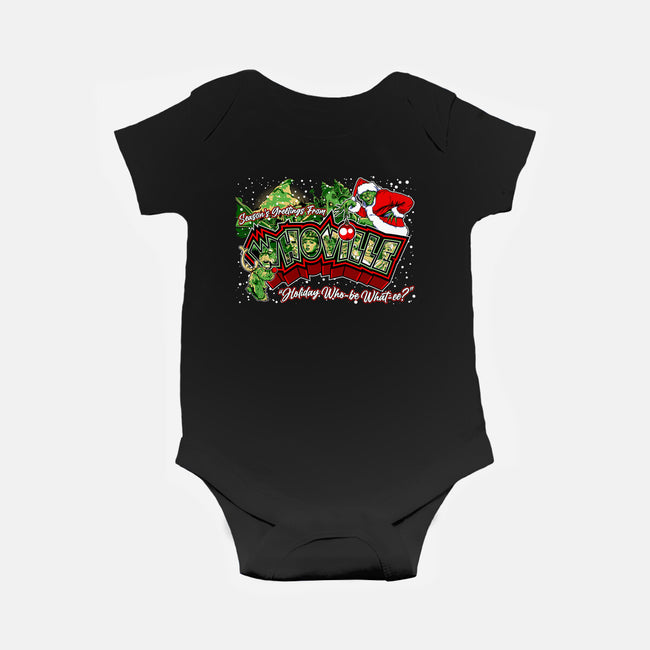 Holiday Who-Be What-EE?-baby basic onesie-goodidearyan