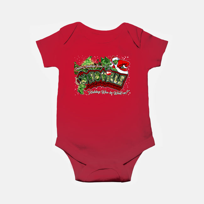 Holiday Who-Be What-EE?-baby basic onesie-goodidearyan