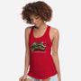 Holiday Who-Be What-EE?-womens racerback tank-goodidearyan