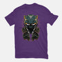 Lady Panther-womens basic tee-Astrobot Invention