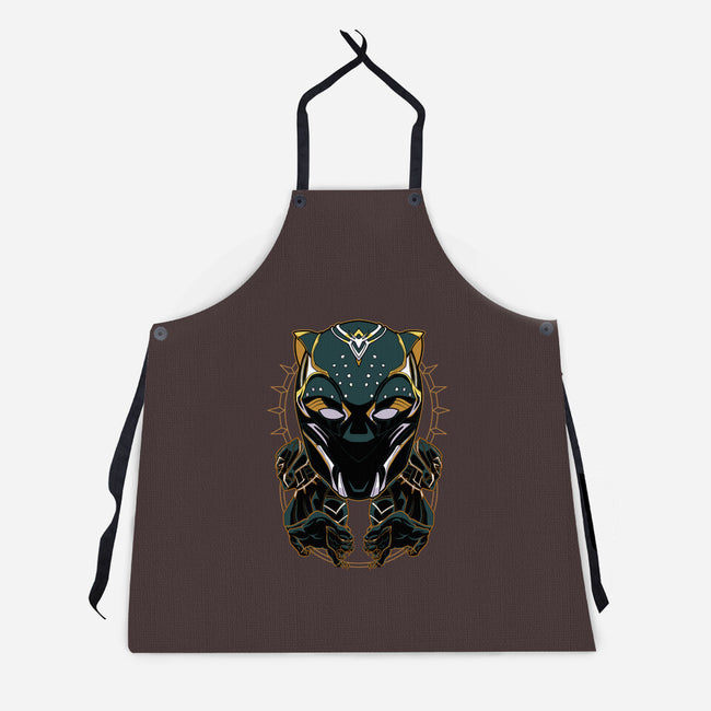 Lady Panther-unisex kitchen apron-Astrobot Invention