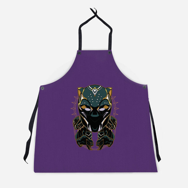 Lady Panther-unisex kitchen apron-Astrobot Invention