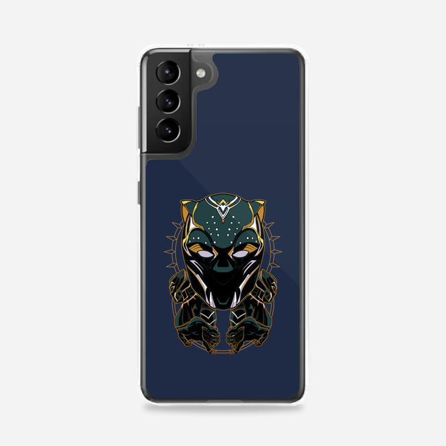 Lady Panther-samsung snap phone case-Astrobot Invention