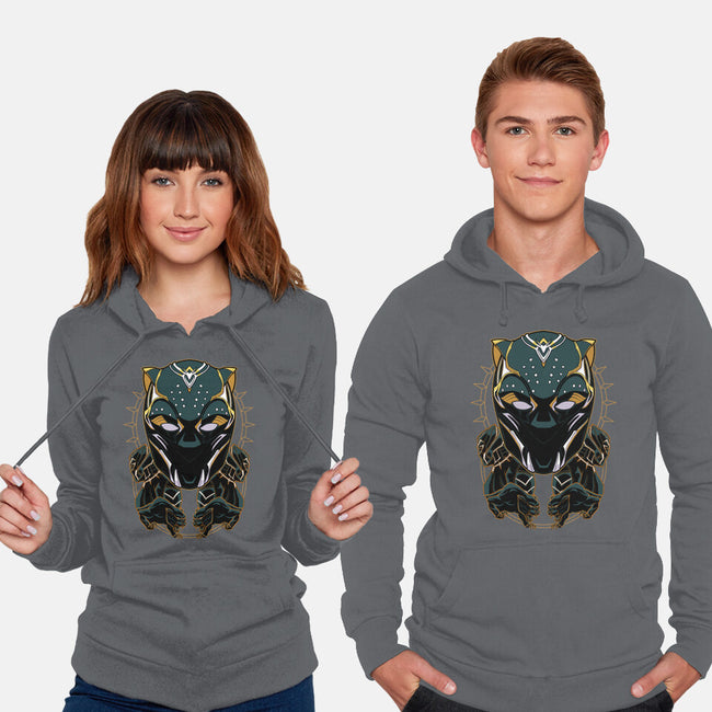 Lady Panther-unisex pullover sweatshirt-Astrobot Invention